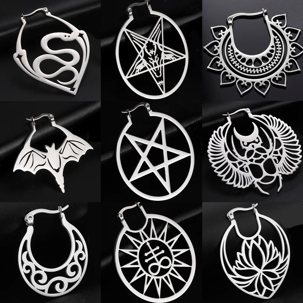 Earrings stainless steel