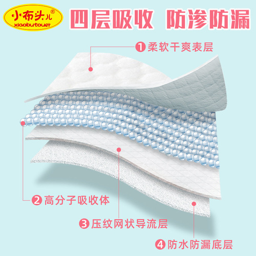 Disposable maternal nursing pad, enlarged and lengthened 60*90 puerperal period diaper pad