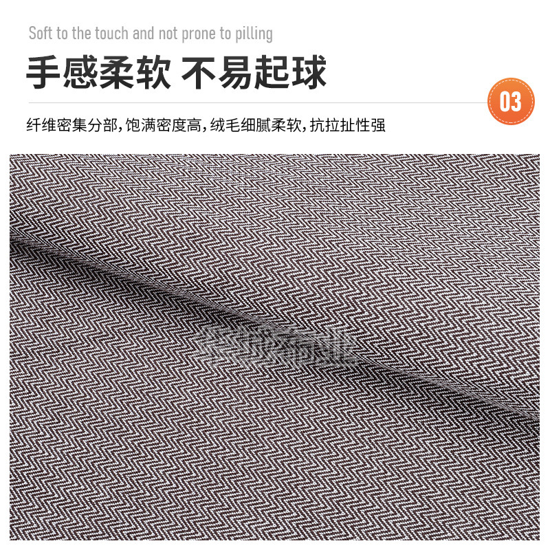 全涤斜纹布料染色布双色波浪口袋布双面小人字纹色织斜纹麻棉布料|undefined