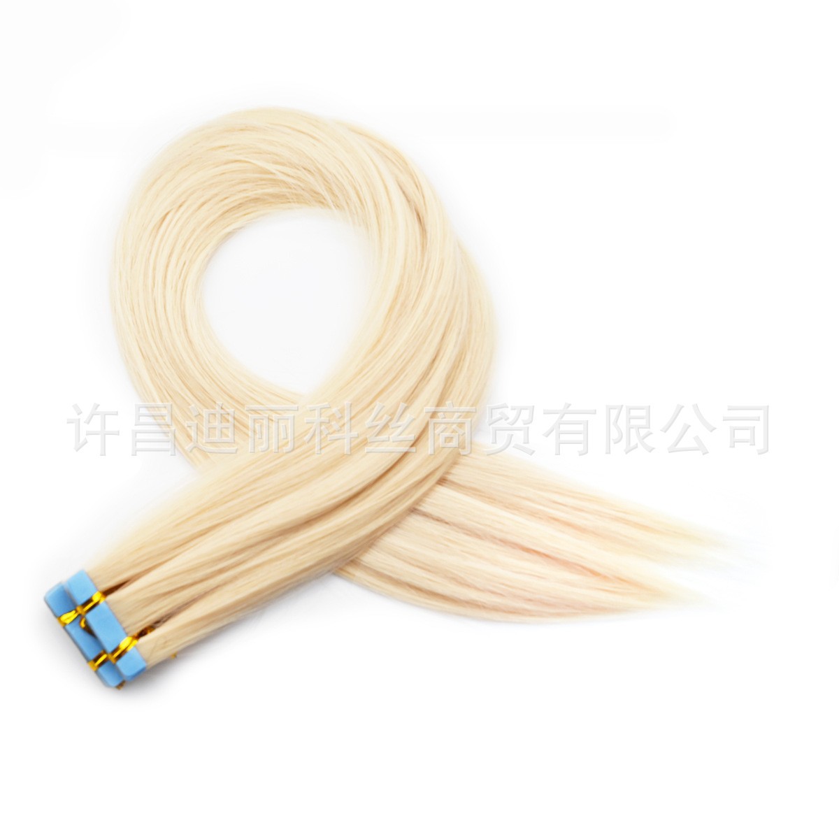 Tape In Extensions Película europea y americana pelucas de cabello para mujeres naturales invisibles sin marcas fibra química viscose cabello