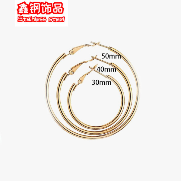 fashionable earrings stainless steel