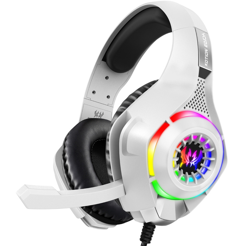 Cross-Border Inzo Gs410 Gaming Headset Head-Mounted Computer Headset Wired Luminous Ps4/Ps5 Handle Headset