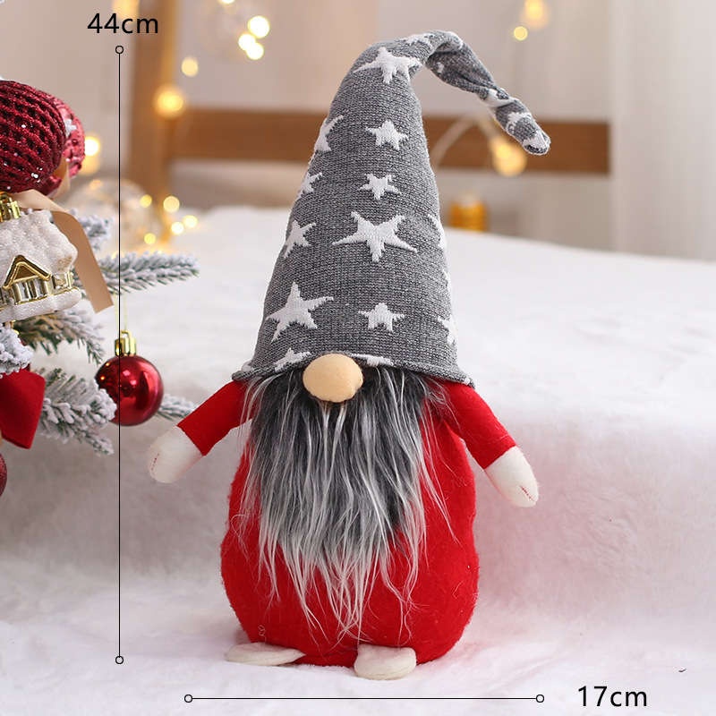 Sombrero de pentaca gris 22cm