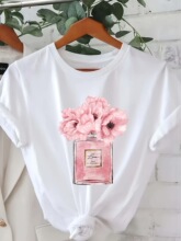 Y 44511 Eye Print Summer T-Shirt �۾�ӡ��T�� ŷ������羳