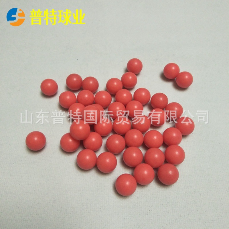 聚丙烯PP实心塑料球11.1125mm12mm红色 水上液位浮球 标识球