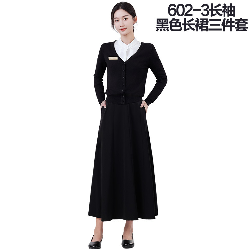 2026年新作美容師ユニフォーム 美容室・スキンケア・医療美容向け高級ケア作業服 602