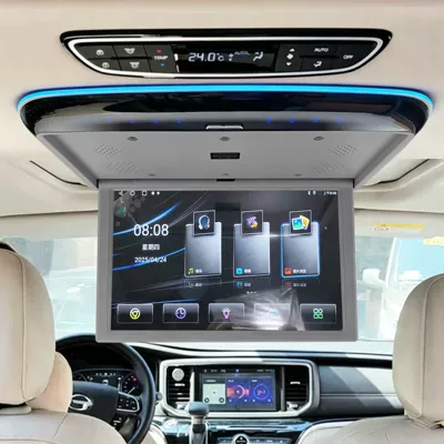 Passenger High-Definition Tv Network — Car display