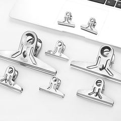 アリクリップファイルクリップ文房具スケッチクリップ強力ステンレス鉄クリップ事務用品チケットクリップ