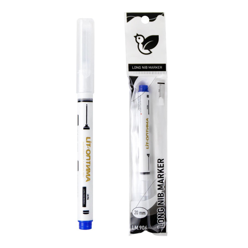 Cabeza larga pluma de marcado aceitosa no borrable agujero profundo marcado impactante precio bajo No se desvanece hardware accesorios de baño pluma