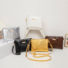 2024新款石头纹女士斜挎包Lady's small handbag女士手拿包简约小