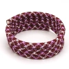 SJS48 brown and white plaid 100cm