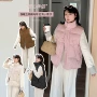 秋冬立领保暖大码棉服