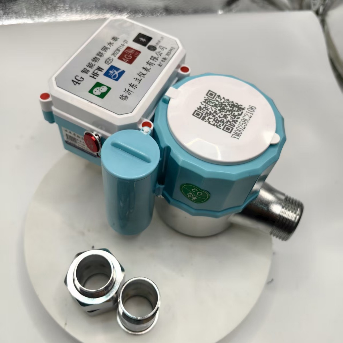 4G无线远传物联网阀控不锈钢壳体水表