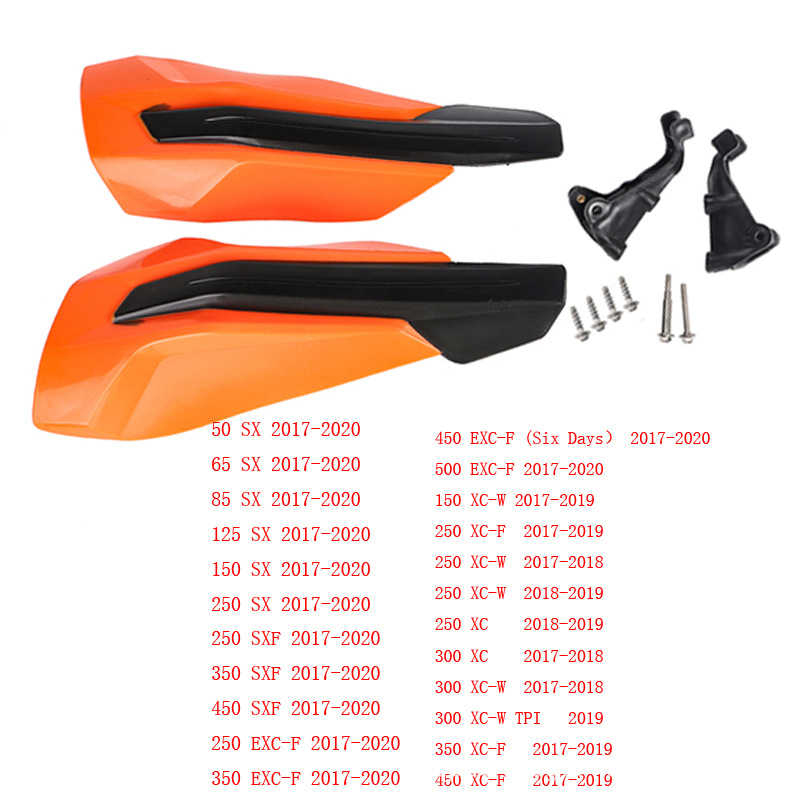 Off-Road Motorcycle Modified Plastic Windshield Hand Guard for Ktm Sxf Xcf Xcw Exc 150-500
