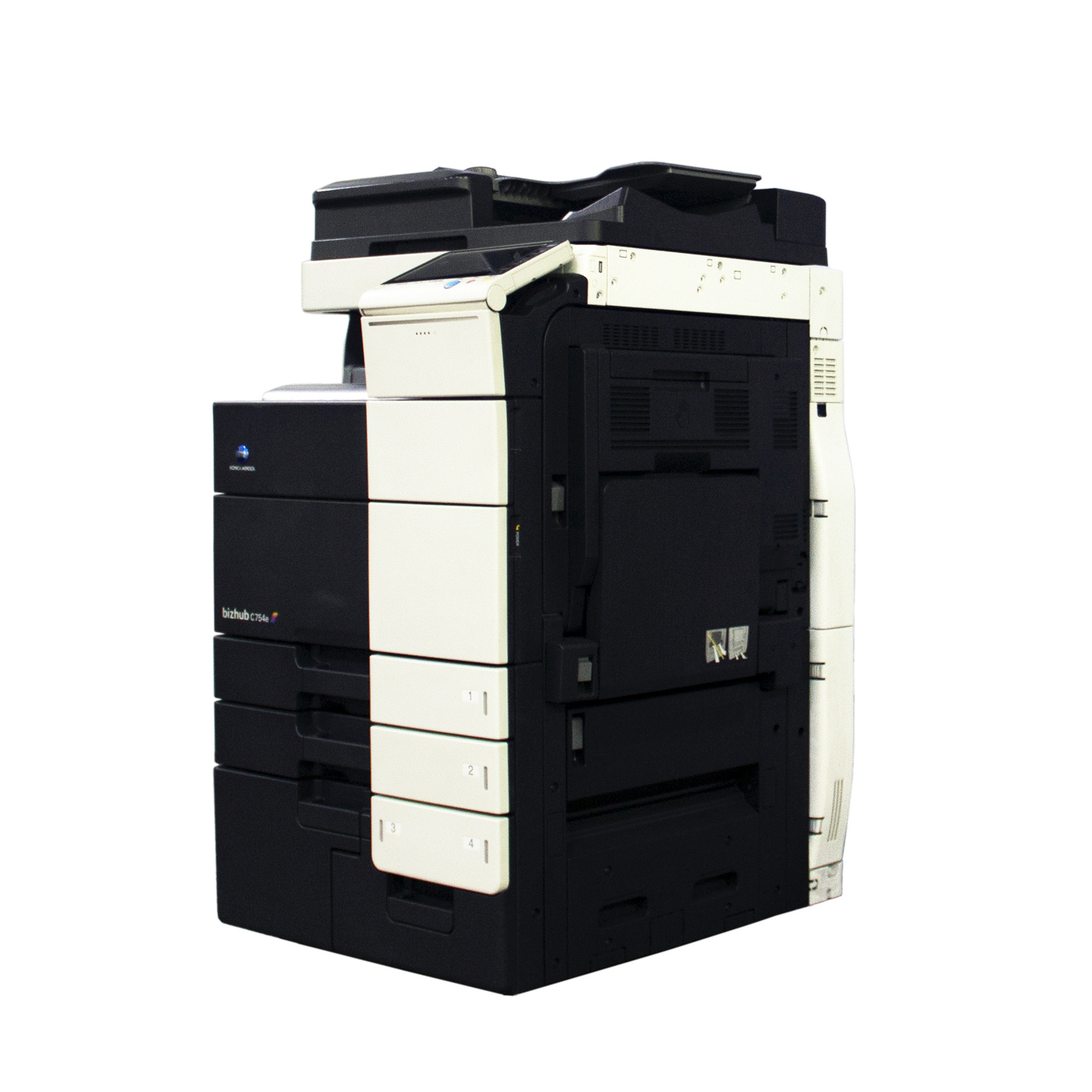 Usado 90% nuevo Kemei color C754e copiadora digital A3 impresión de copia de escaneo impresora comercial de oficina