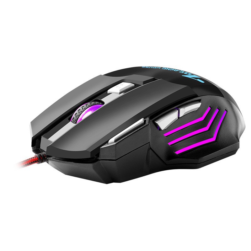 Bajeal G5 Wired Gaming Mouse E-Sports Programming 7D Luminous Rgb Glare USB Mouse Desktop