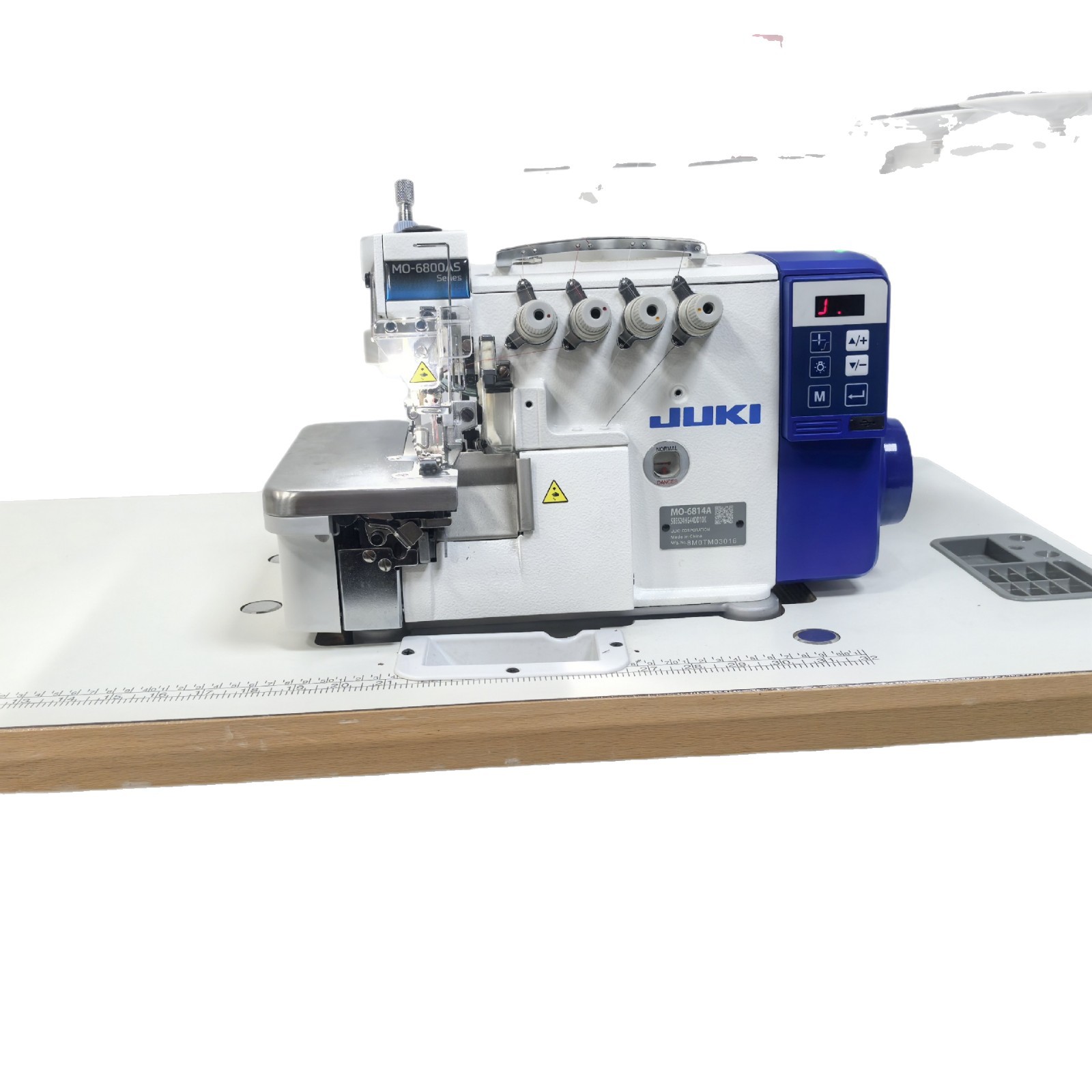 Nuevo JUKI / máquina pesada MO - 6814A cuatro líneas Jack máquina de bloqueo de bordes industriales máquina automática de bordes