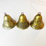 仿古青铜大喇叭钟龙凤天使星月日铃铛日常挂饰云南工艺品小钟挂件