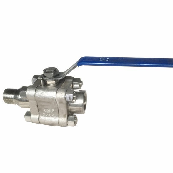 Q11F内外螺纹不锈钢三片式球阀