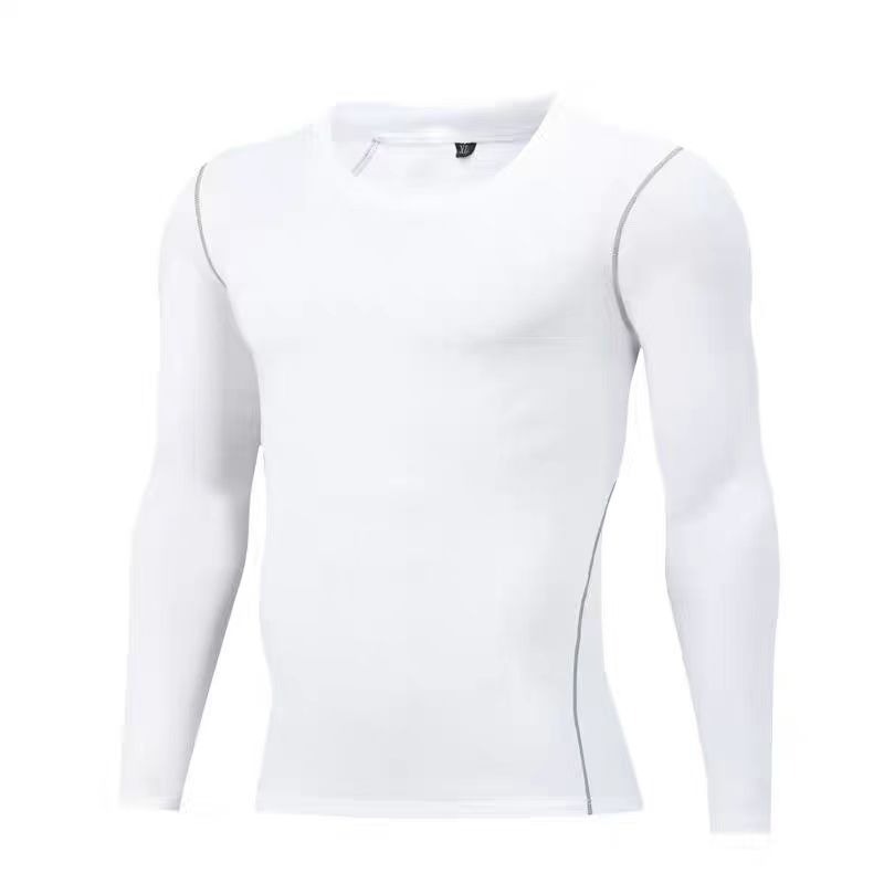Transfronterizos deportivos rápidos ropa de entrenamiento para correr ropa de entrenamiento camiseta de mangas largas elástica fitness ropa interior para correr baloncesto image 8