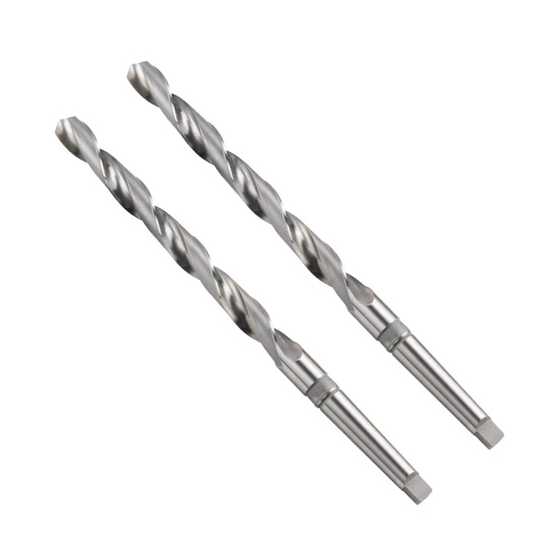 taladro cónico HSS4341 taladro cónico de acero de alta velocidad estándar taladro torcido de 10 - 70 mm taladro eléctrico alargado