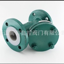 不锈钢铸钢法兰Y型过滤器T型过滤器 GL41F46-16C衬氟过滤器