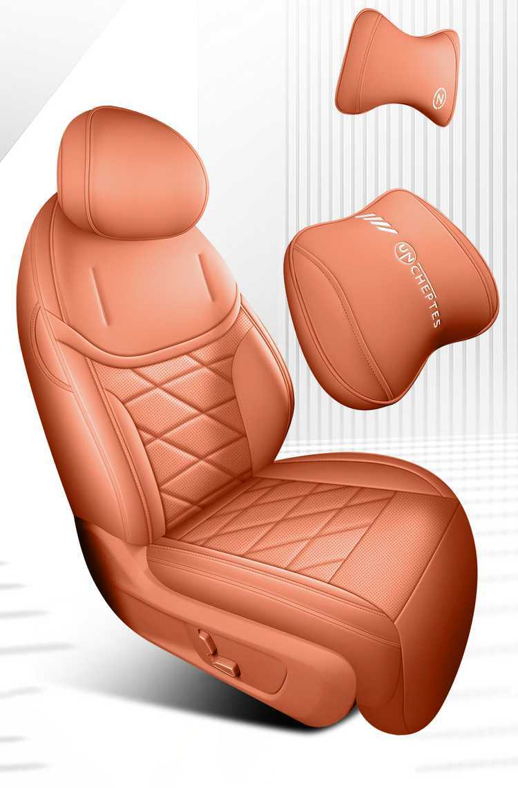 Suitable for Changan Deep Blue S05 seat cushion, universal seat cover for all seasons, car-specific perforated leather seat pad