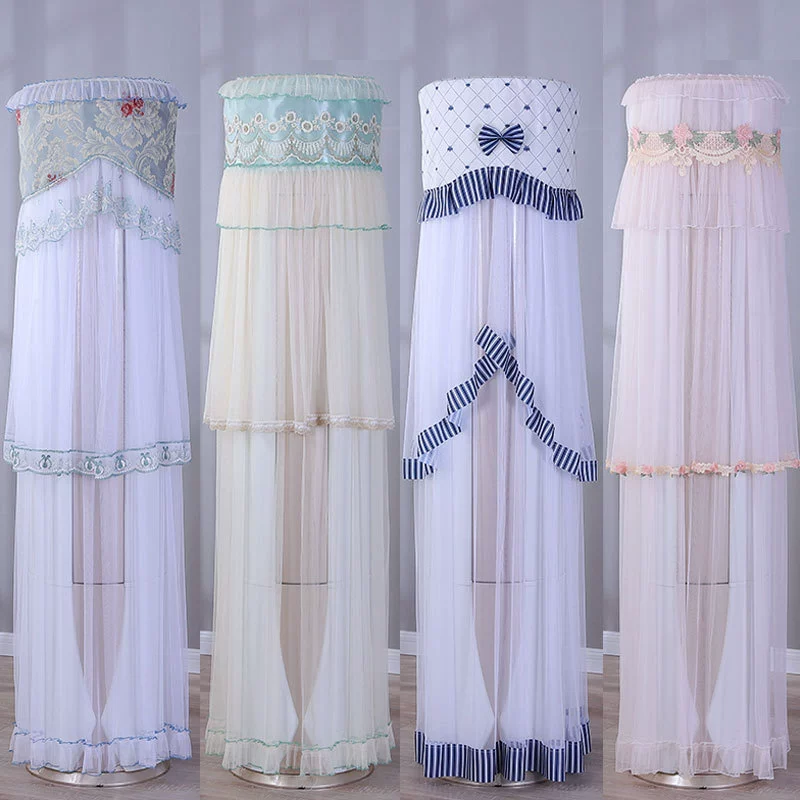 Крышка шкафа шкаф кондиционер пылезащитный чехол Круглый цилиндрический Gree Haier Oaks гостиная вертикальный кондиционер пылезащитный чехол