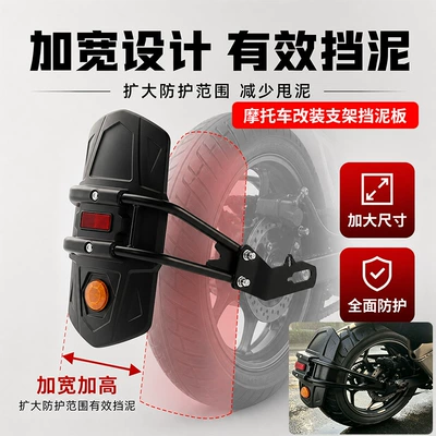 splash-proof accessories, Motorcycle Fender