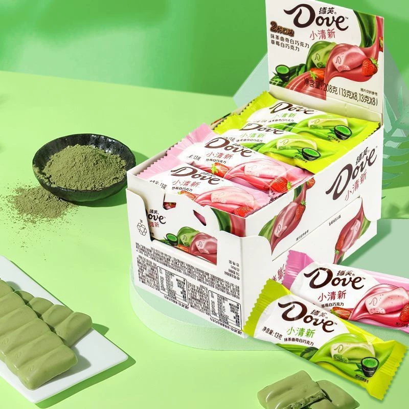 Шоколадный набор (Dove) 222 г — молочный и темный шоколад с различными вкусами, набор к Дню Святого Валентина