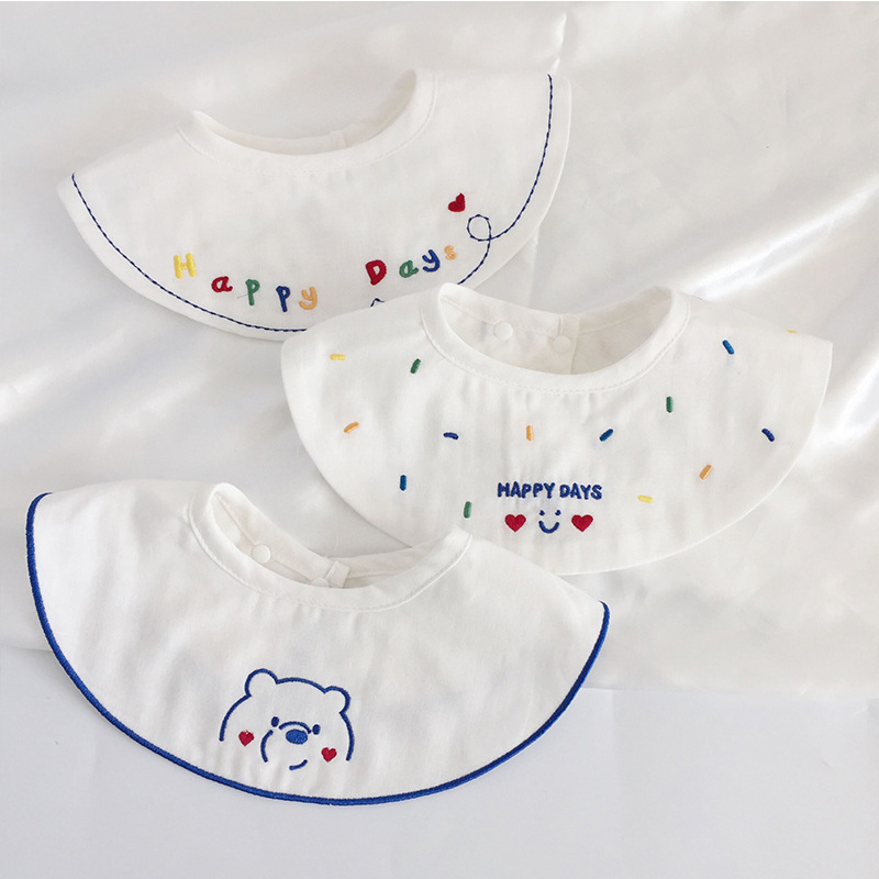 Gauze blue bear combination