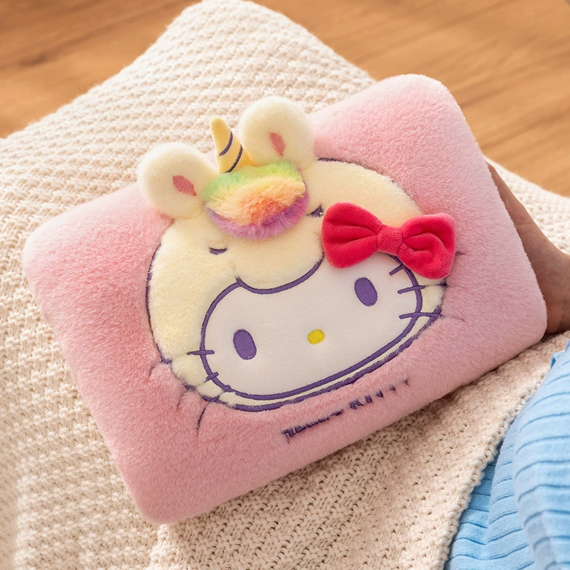Sanrio, оригинальный зимний взрывобезопасный мультяшный термос/контейнер для воды, грелка для рук