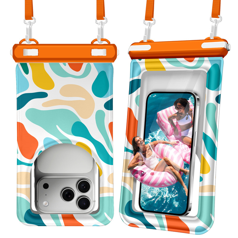 Manufacturer's New Product: Waterproof Phone Bag, Outdoor Swimming and Rafting Sponge Floating Phone Protective Case, Printed Waterproof Bag Manufacturer's New Product: Waterproof Phone Bag, Outdoor Swimming and Rafting Sponge Floating Phone Protective Case, Printed Waterproof Bag