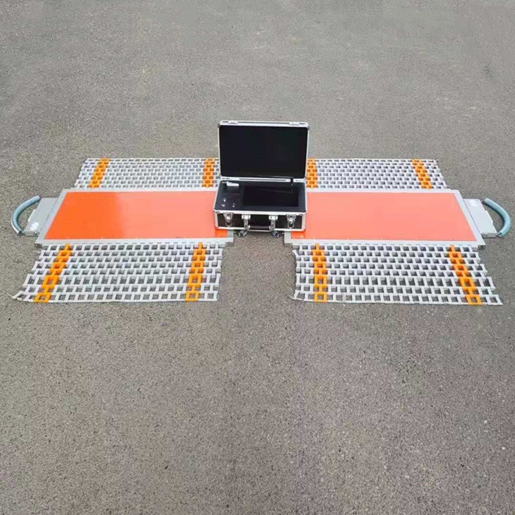 计量查超载100t无线便携式称重仪公路防止超重检测120T便携式地磅