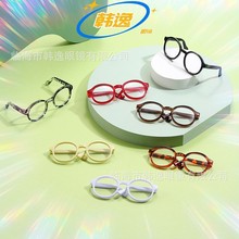 2025新款一件代发labubu公仔棉花娃娃20cm/15cm10cm明星装饰眼镜