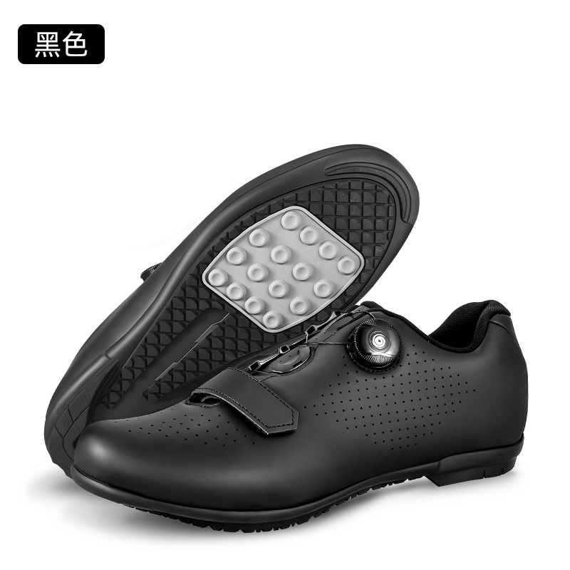Zapatos de ciclismo sin candado para hombres y mujeres, bicicletas de montaña sin candados, zapatos de carretera de suela dura de cuatro estaciones, equipo de ciclismo image 6