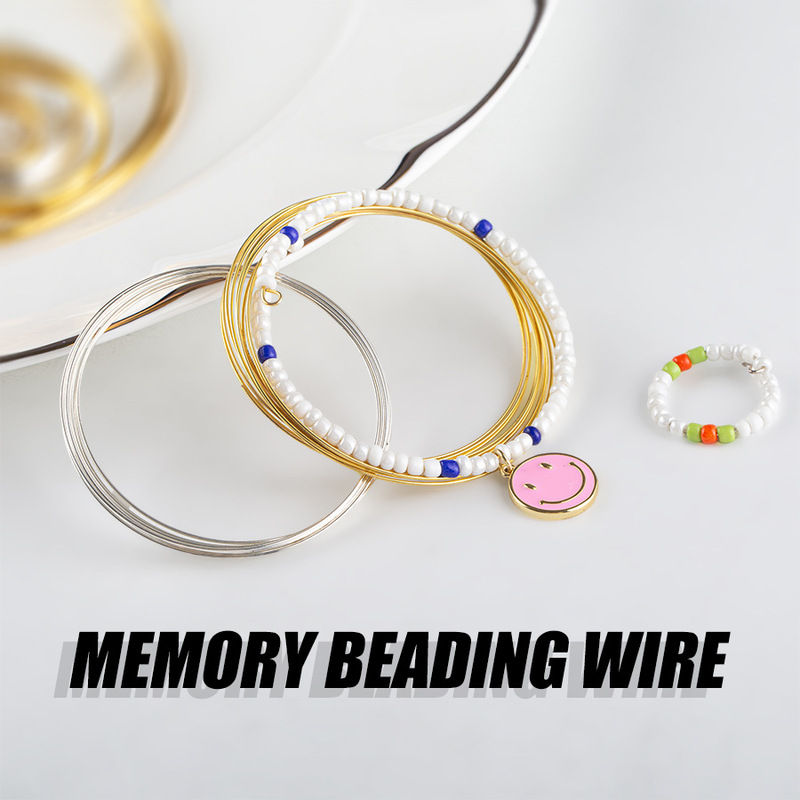 Memory wire 20mm 38mm 55mm 90mm bracelet collar ring DIY handmade Memory wire 20mm 38mm 55mm 90mm bracelet collar ring DIY handmade