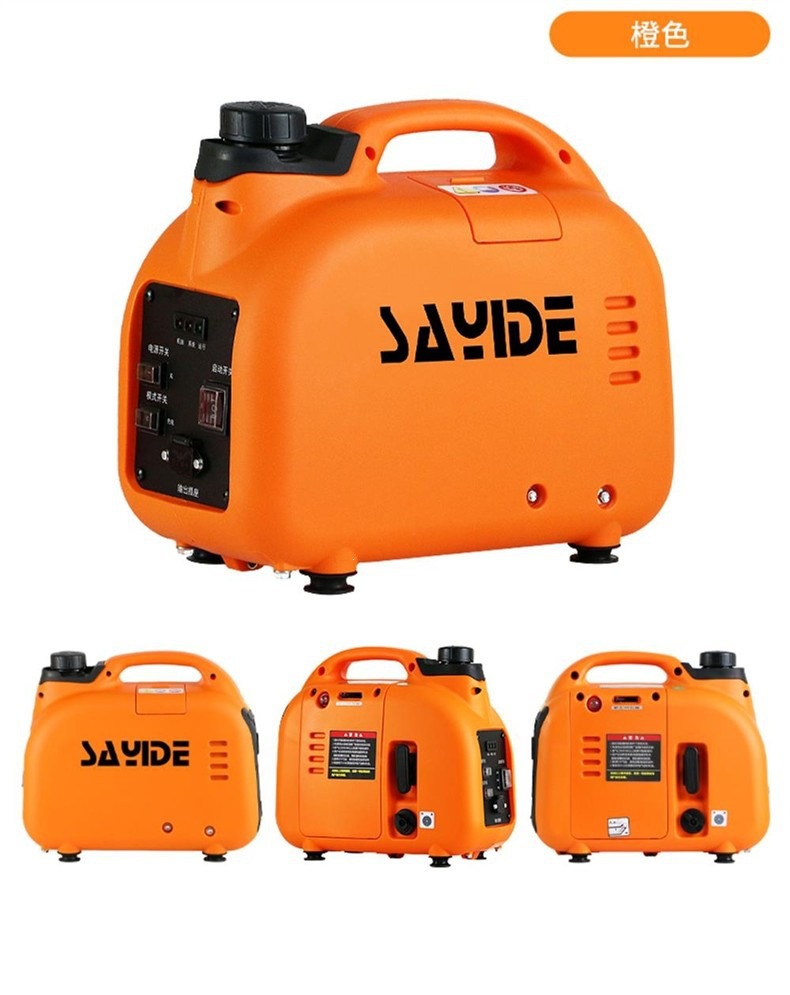 Generator for Electric Vehicles, Low-Noise Gasoline Range Extender, 48V 60V 72V Universal for Two- and Three-Wheeled Electric Vehicles, Dedicated for Extended Range