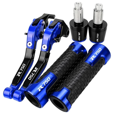 Suitable for Gsx-R750 Motorcycle Modified Cnc Brake Clutch Handle Lever Horn Handle Rubber Plug Set