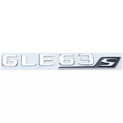 C63S rear emblem, modification, Car logo