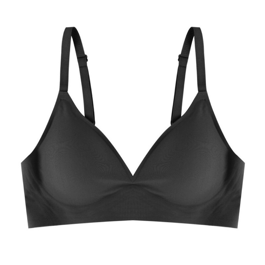 검은 색 (1.5cm 가슴 패드, 두꺼운 패드 없음)