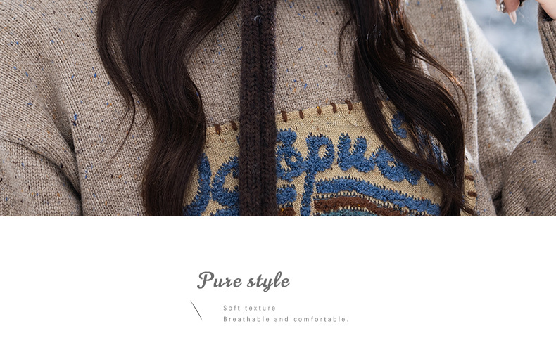 Versione coreana versatile in pizzo lavorato a maglia, grande circonferenza, antivento, caldo, annodabile, morbido, autunno inverno, spesso_voghion.com