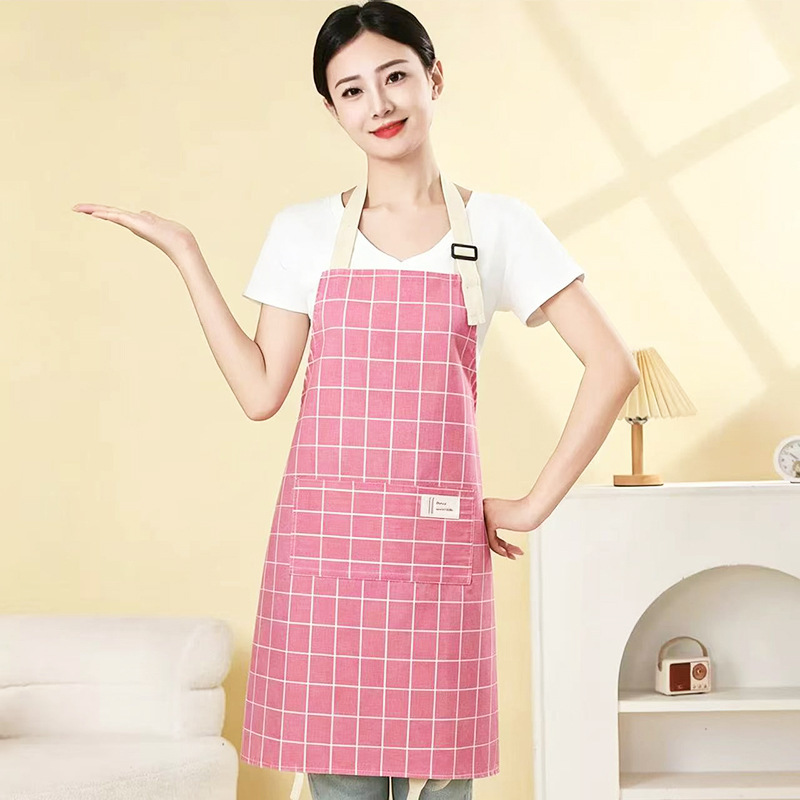 Retro Cotton and Linen Apron, Sleeveless, Artistic Style, Suitable for Baking, Floral Art, and Nail Work, Breathable, Unisex