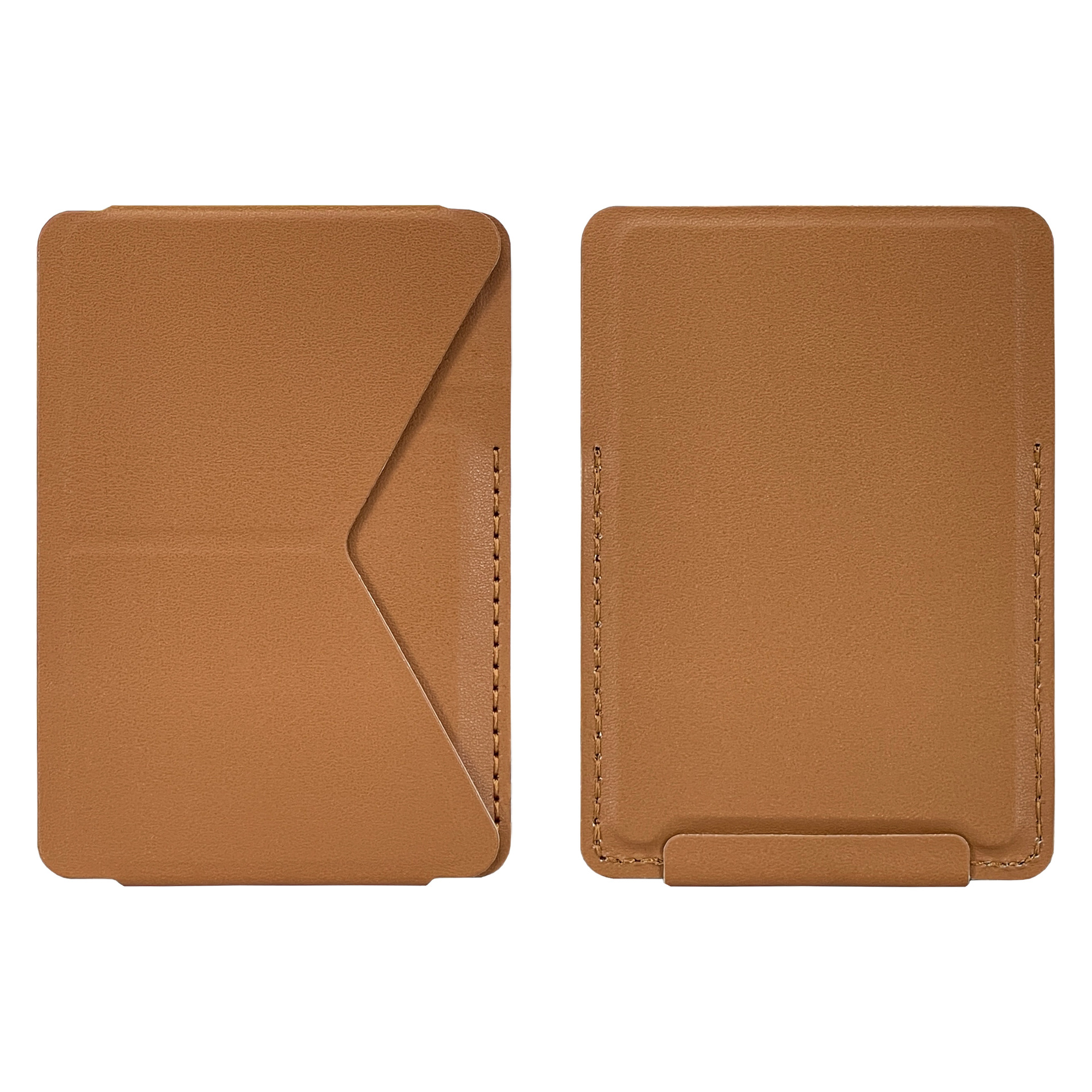 Soporte de bolsa de tarjeta de teléfono móvil de cuero PU magnético plegable para escritorio adecuado para productos de la serie Apple IPHONE que pueden imprimir LOGO