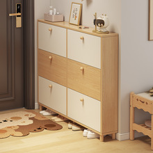 一件起批翻斗鞋柜家用门口超薄玄关柜一体储物柜2025新款简约鞋架