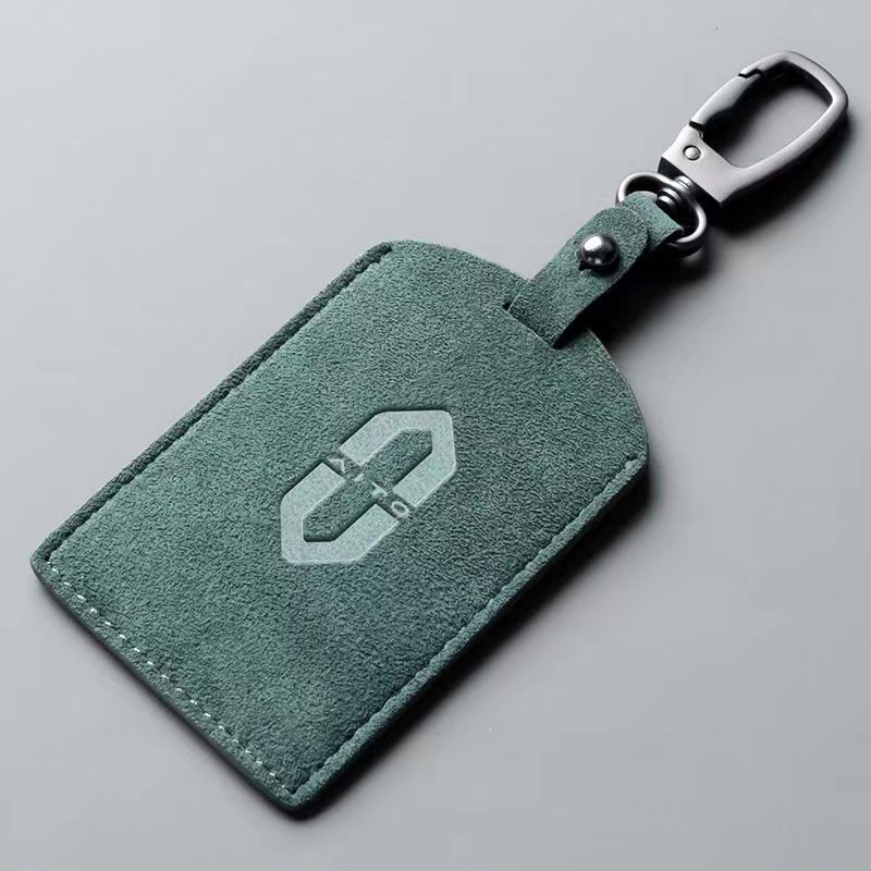 Question the world [dark green + metal square buckle]