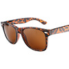 Fashionable trend glasses solar-powered, retro sunglasses suitable for men and women, city style