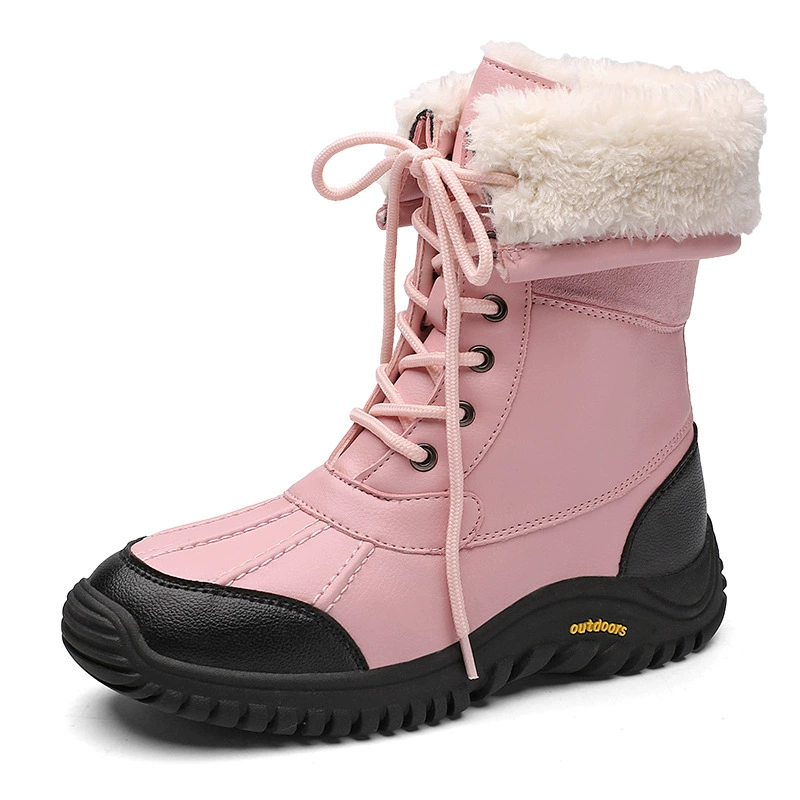 Независимая станция Amazon 925, AliExpress, дропшиппинг, зимние женские зимние ботинки martin в северо-восточном стиле, женская высокая хлопковая обувь
