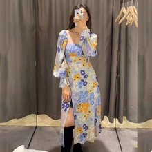 ɭϵ��װ������԰�糤ȹ������Ůӡ�����������俪������ȹ31262
