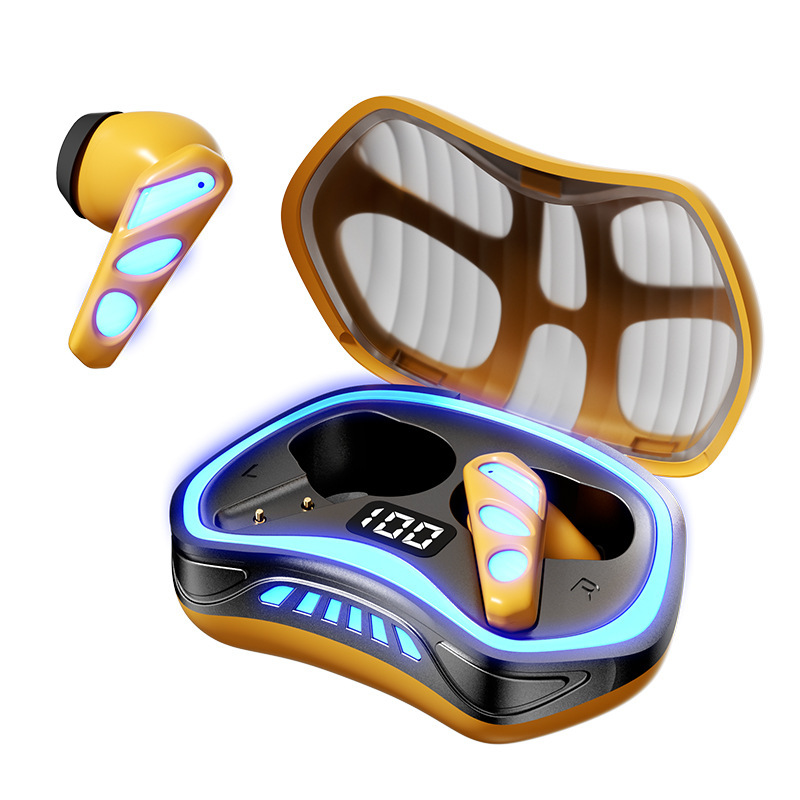 Nuevos auriculares inalámbricos transfronterizos X46 tipo auriculares de juego Bluetooth de baja latencia y larga duración de los deportes electrónicos modelo privado universal